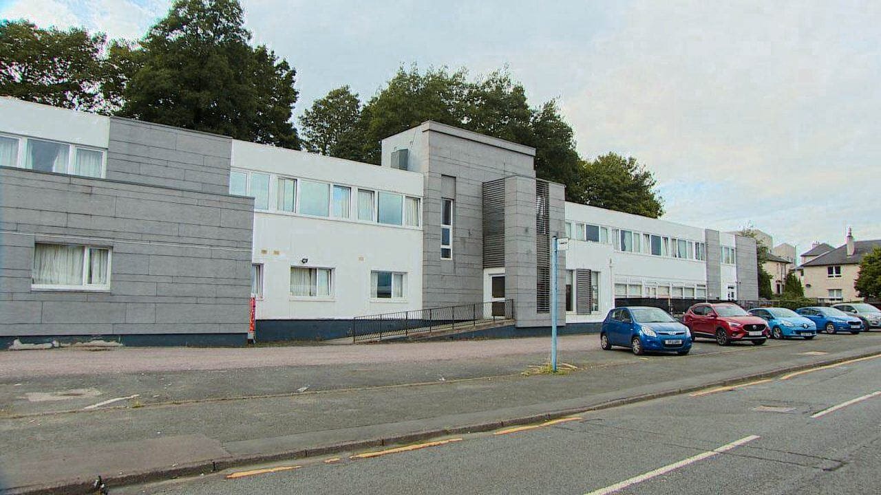 Man arrested during Falkirk asylum hotel protest for abusive behaviour