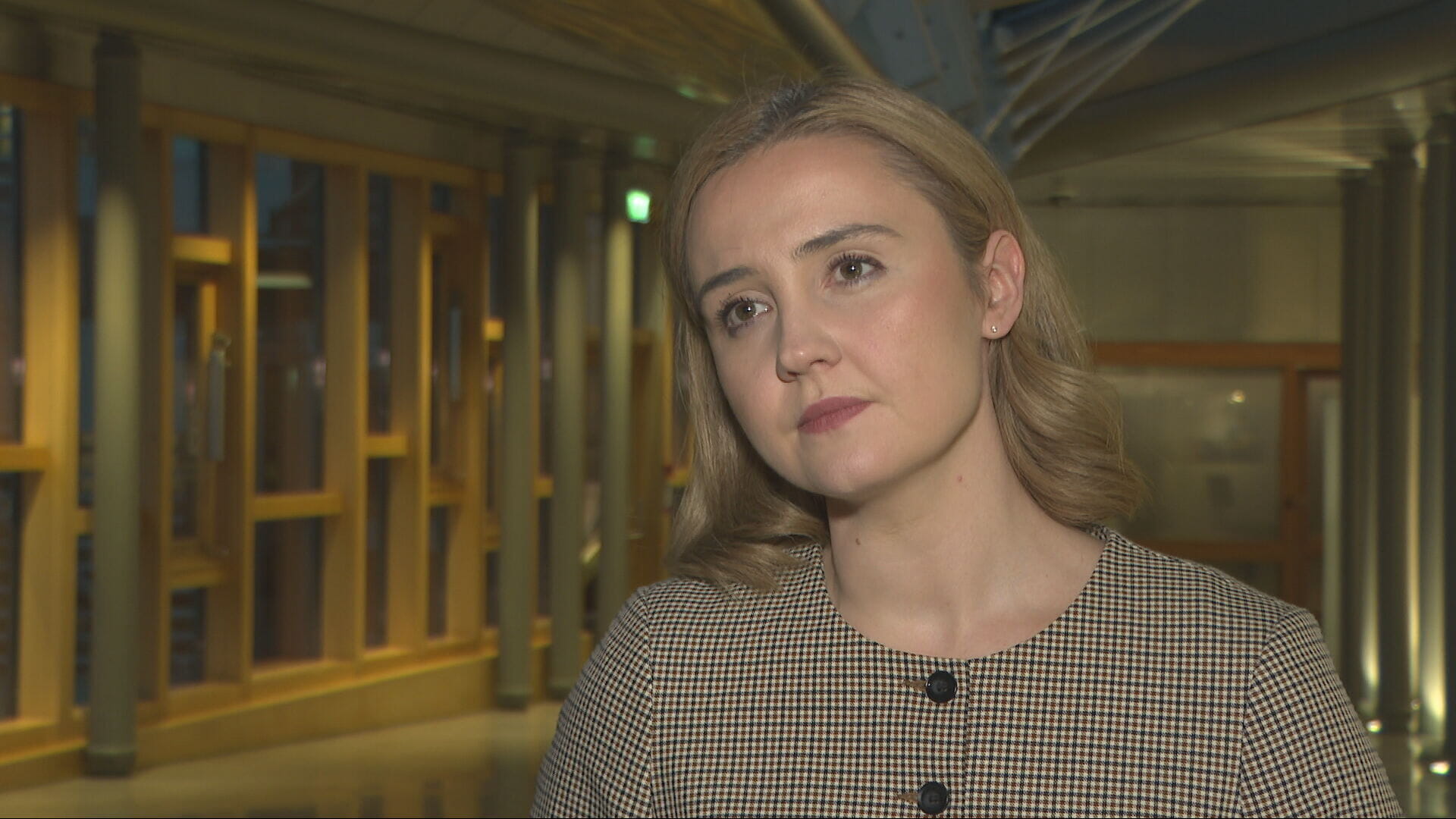 Housing minister Mairi McAllan