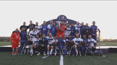 Scotland celebrates Amputee Nations League victory