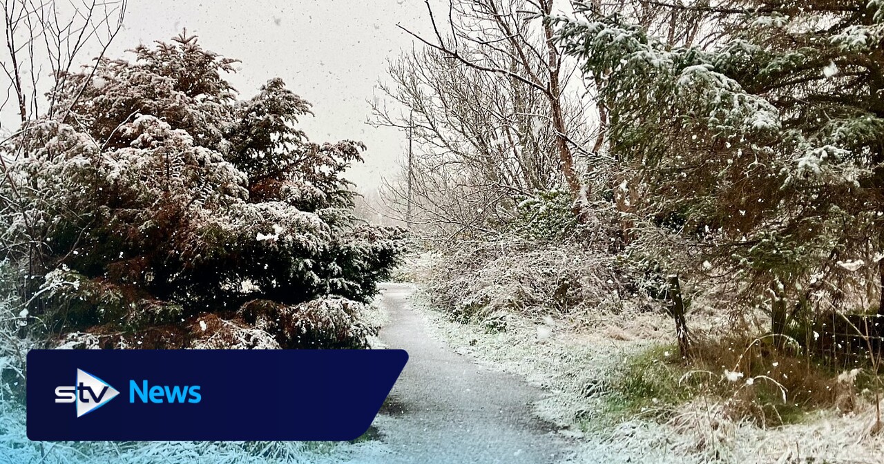 Scotland sees first snowfall of the season
