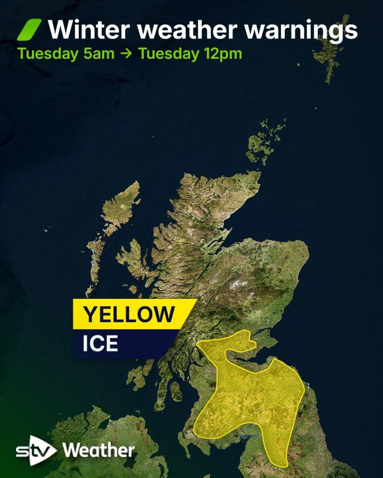 Four days of snow and ice as Met Office weather warnings issued across ...