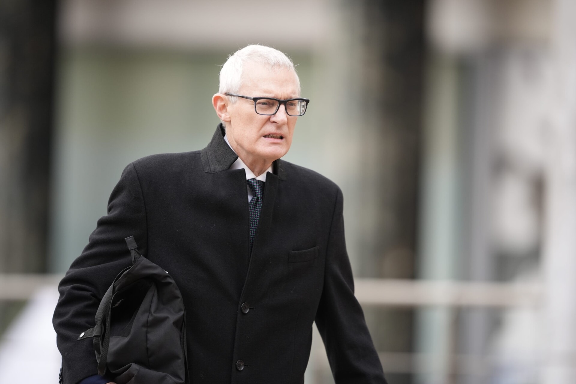 Jeremy Vine outside Liverpool Crown Court earlier this week.