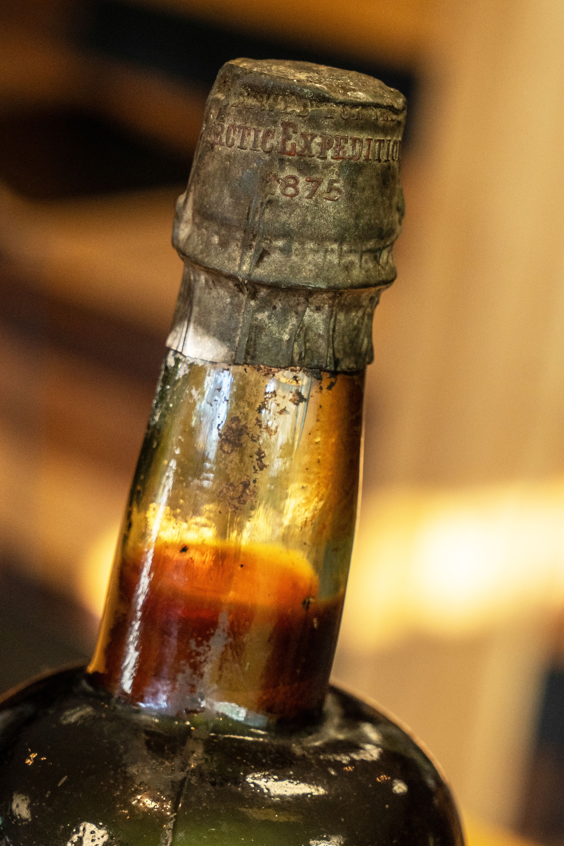 The bottle of Allsopp’s Artic Ale from 1875 has been opened and added to the mix for a new brew.