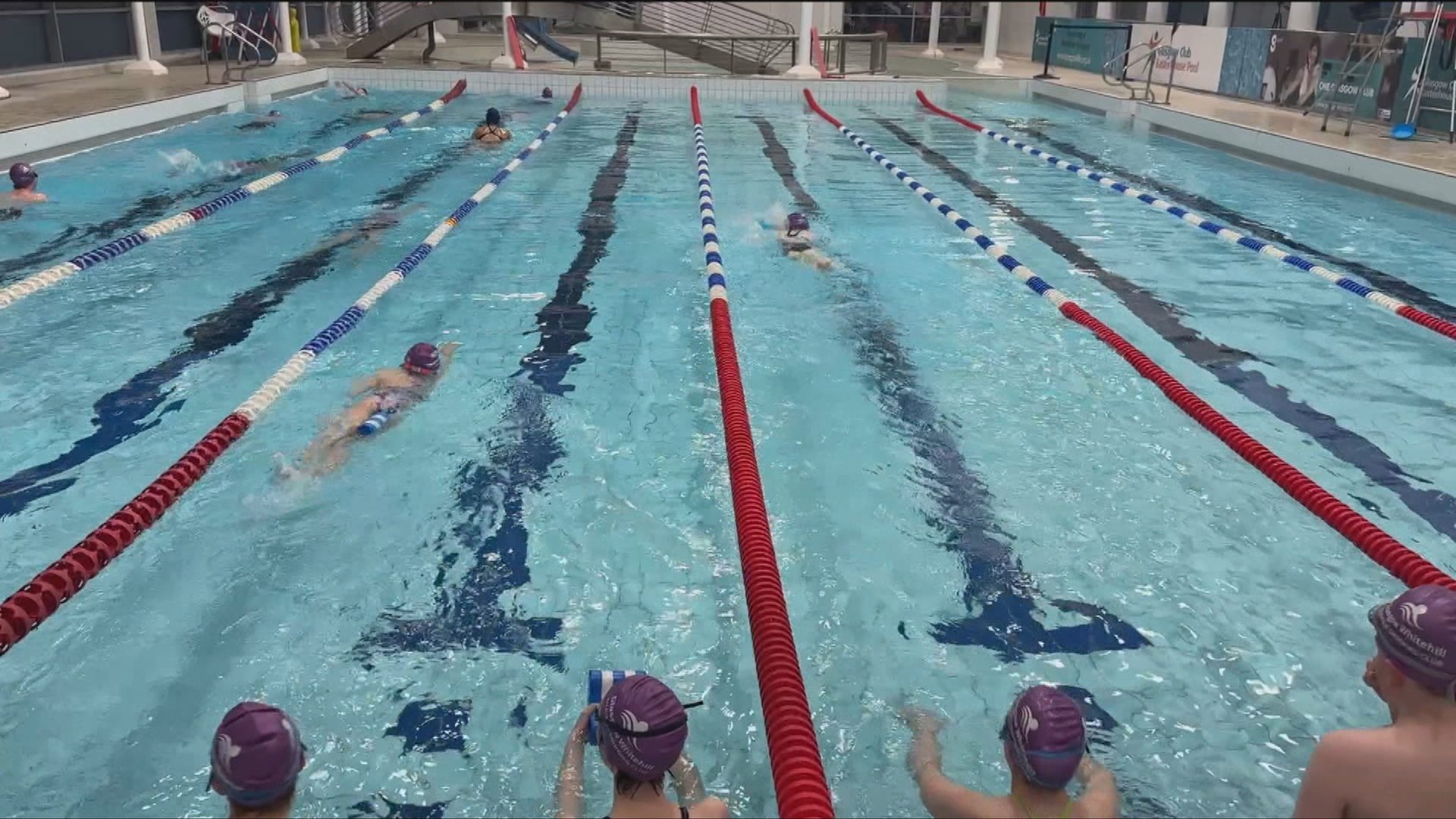 The swimming club has been relocated to different venues since the pool's closure