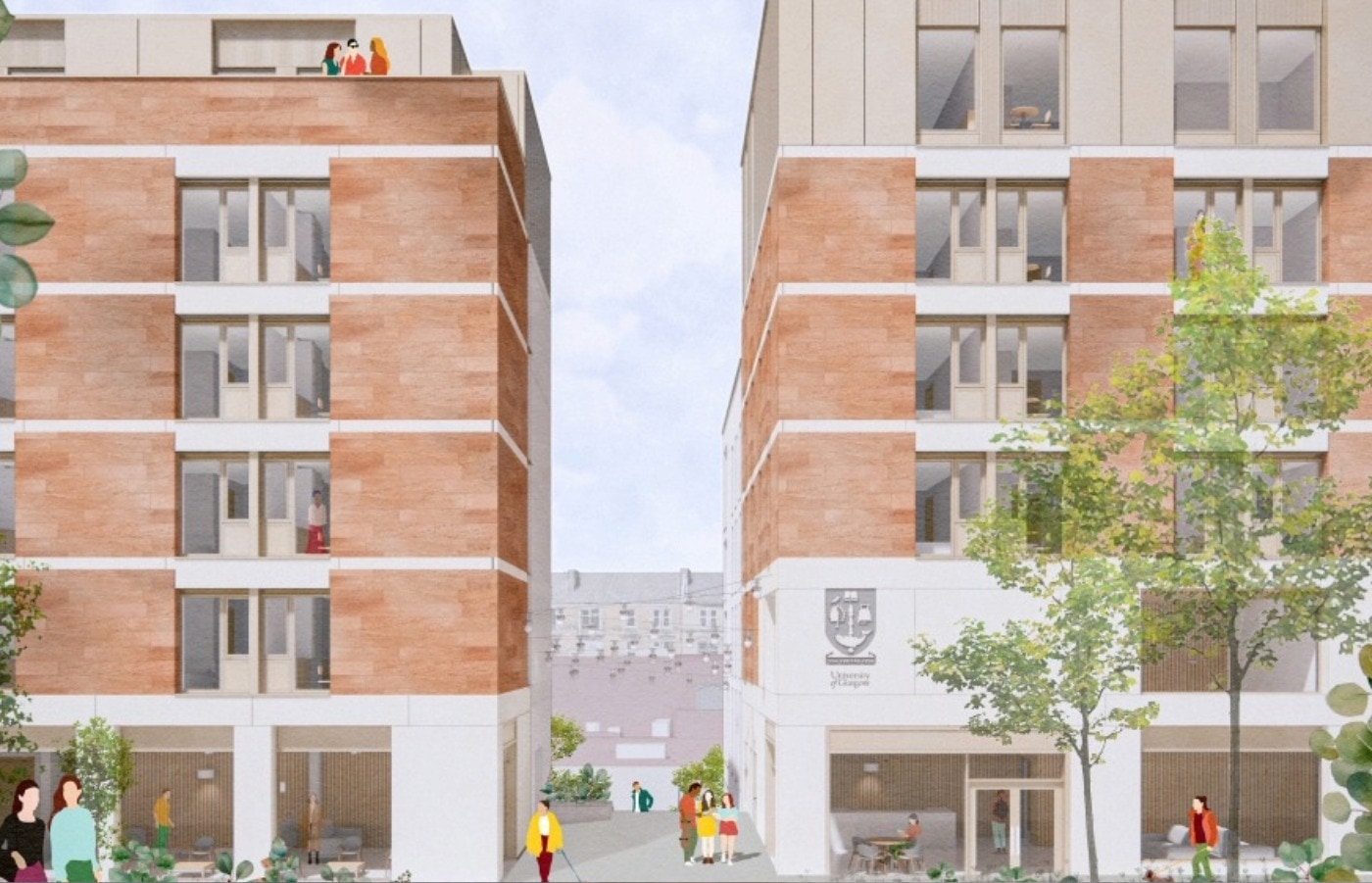 The flats would be built on the Lilybank car park.