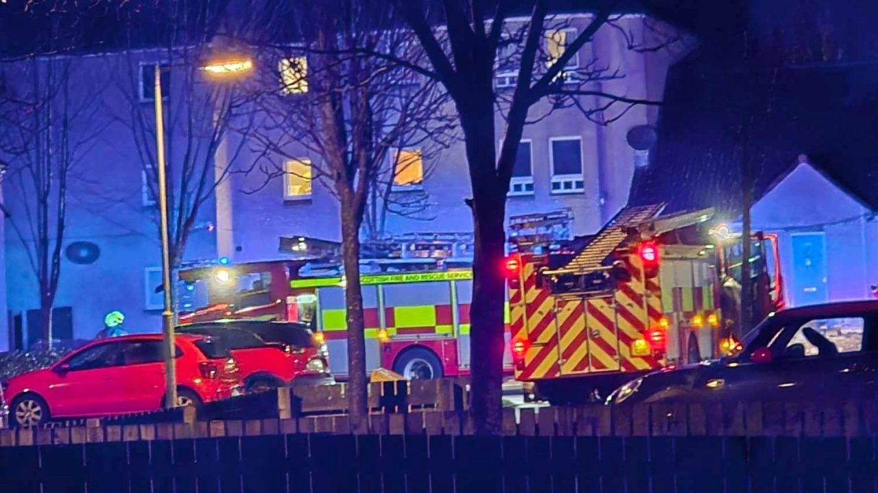 Man and dog die in Christmas Eve fire in Glenrothes as police launch investigation