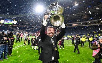 Stephen Robinson gave St Mirren players emotional motivation ahead of Premier Sports Cup heroics