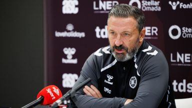 Derek McInnes dismisses talk of Hearts pressure and enjoys being league leaders