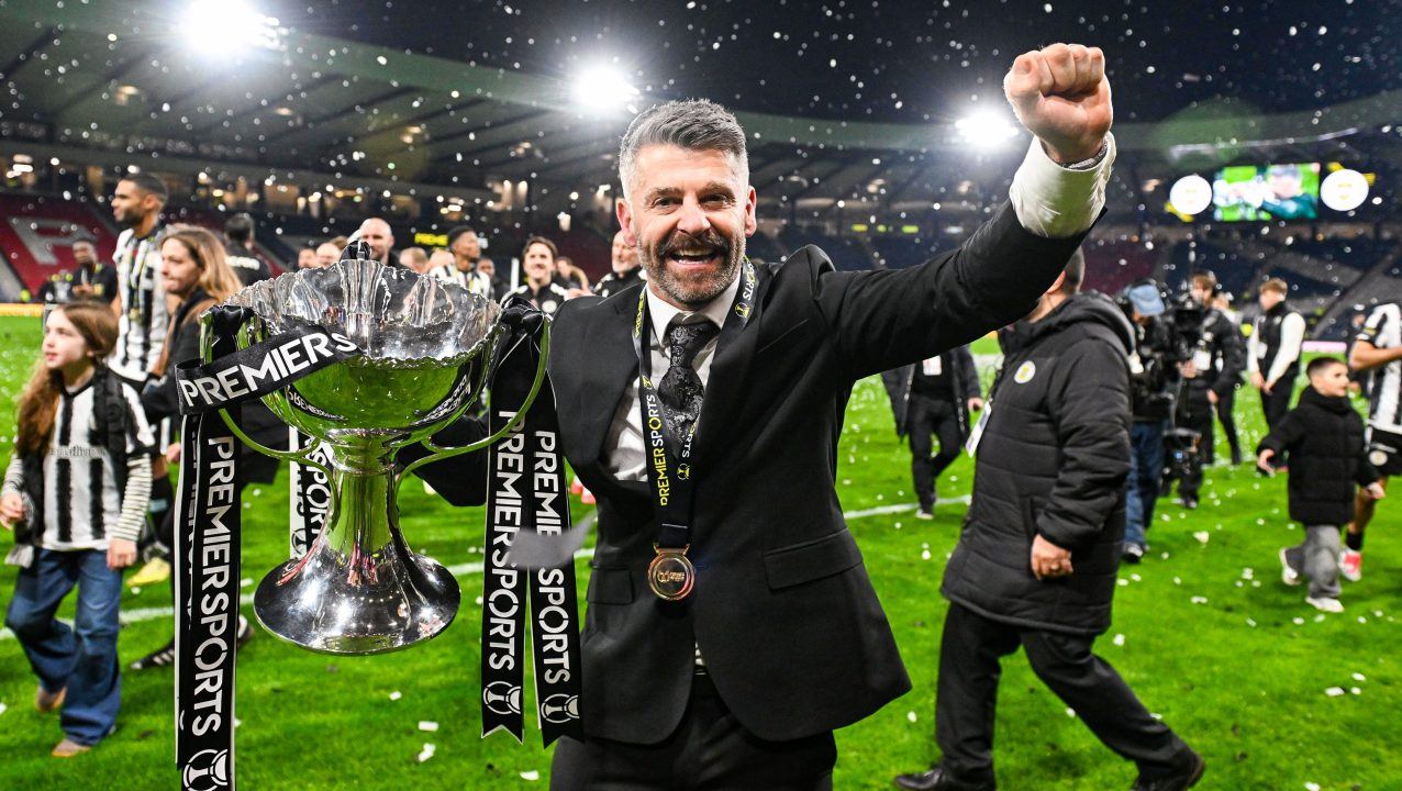 St Mirren chairman John Needham celebrates Premier Sports Cup success and credits ‘relentless’ Stephen Robinson