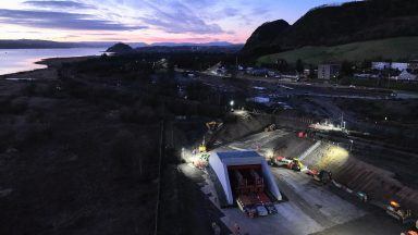 ‘Milestone’ bridge improving transport links lifted into position