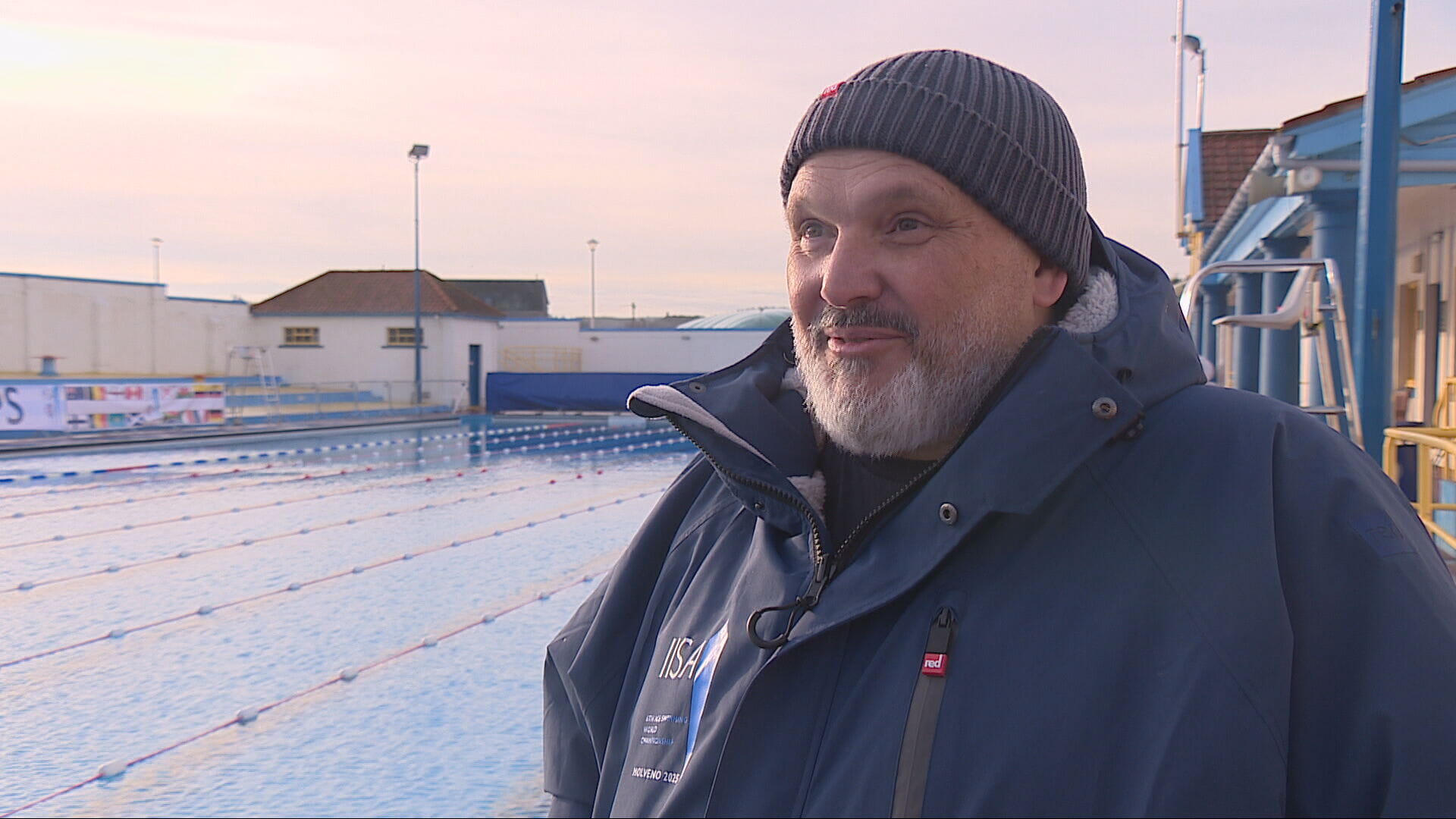 Leon Fryer hopes the Ice Swimming Championships will return to Stonehaven