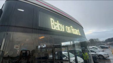 Baby born on bus after ‘heroic’ driver acts swiftly in emergency delivery