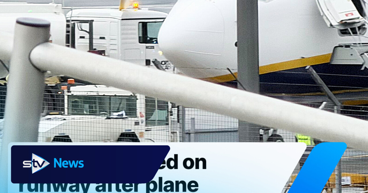 Flight evacuated on runway after plane collides with fuel truck