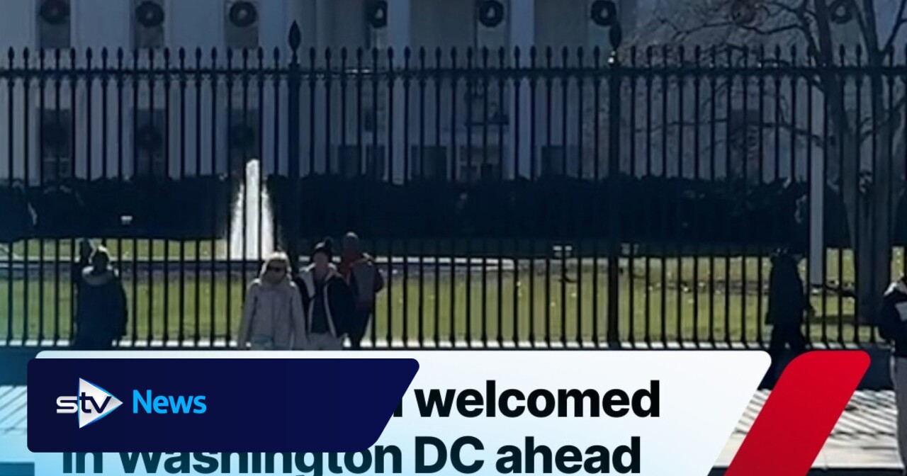 Scotland team welcomed in Washington DC ahead of World Cup draw