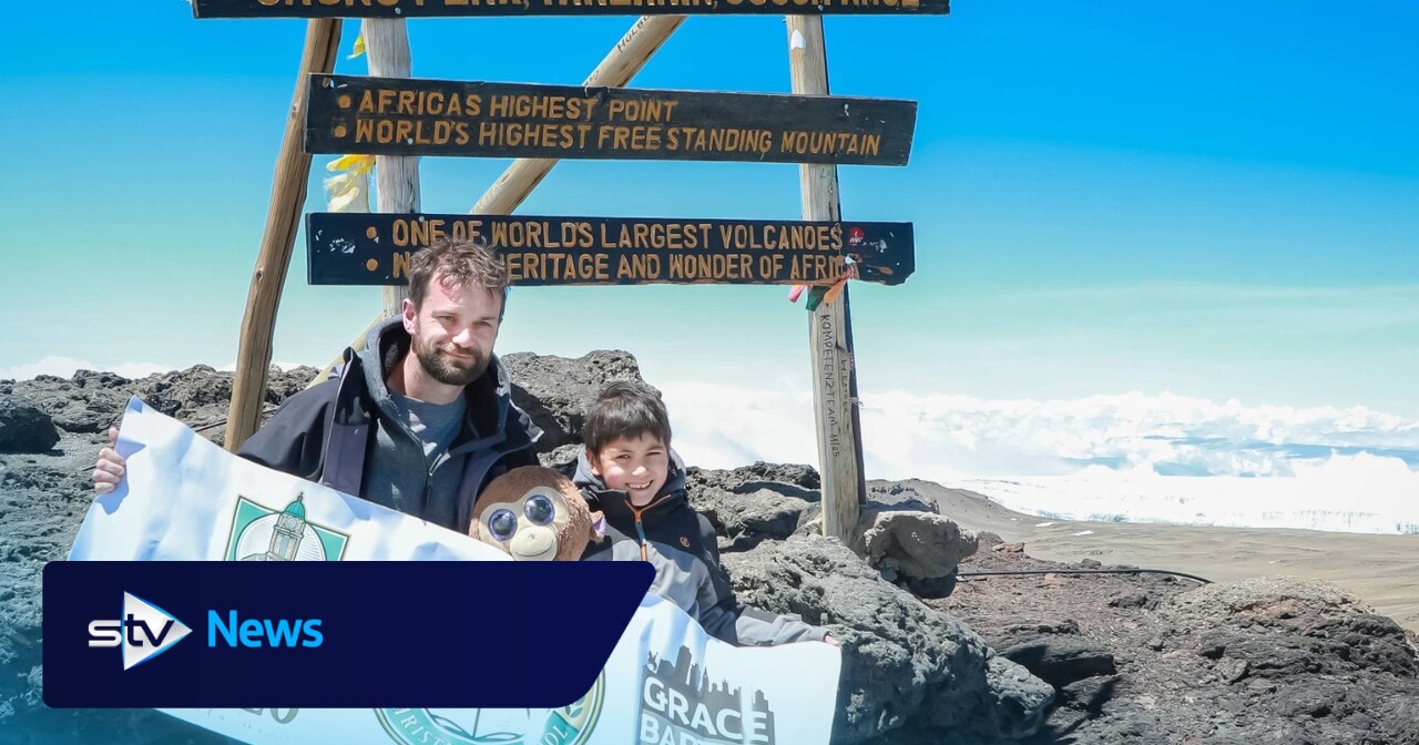 Schoolboy becomes youngest Scot to summit Mount Kilimanjaro