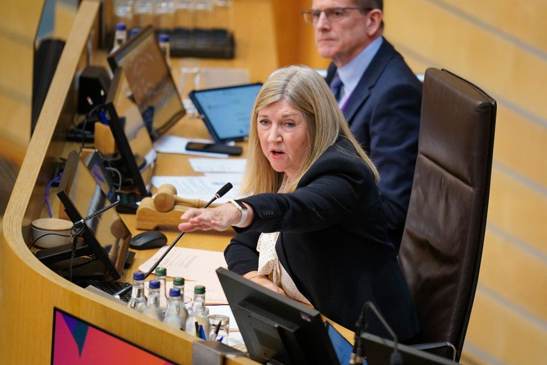 Presiding officer says no ‘bugging devices’ involved in Holyrood employment case