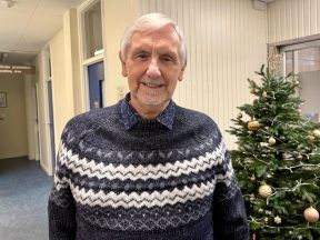 Cornea transplant means man can see Christmas properly for first time in years