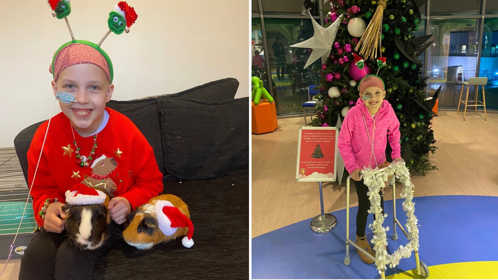 Sophia Wilson, who was diagnosed with Acute Myeloid Leukaemia.