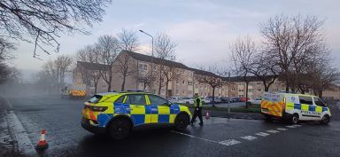 Homes evacuated as armed police cordon off streets in Glasgow in ongoing incident