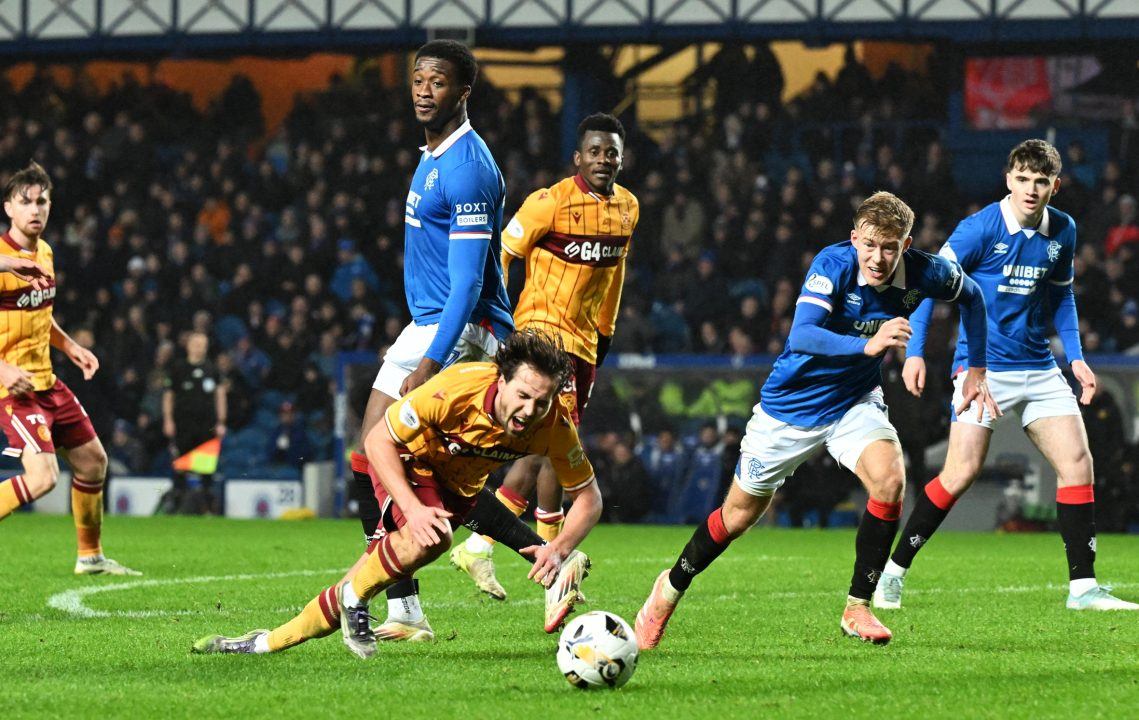 Motherwell seek Ibrox penalty explanation but Jens Berthel Askou keen to move on