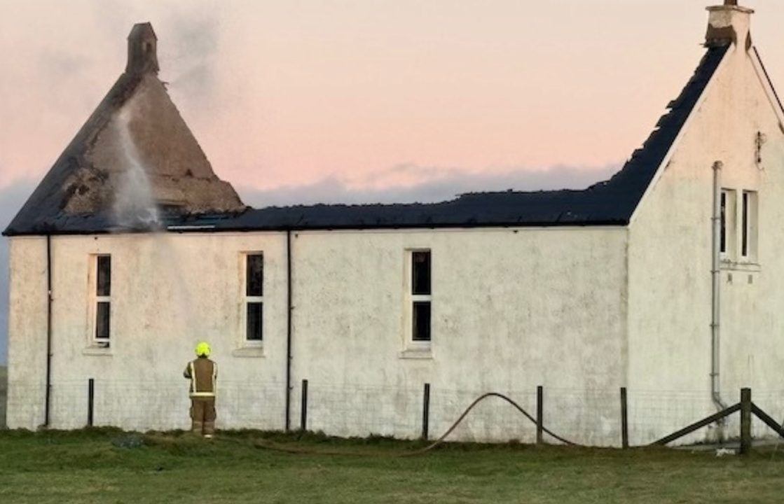 Island community ‘sad and shocked’ after church destroyed in overnight fire