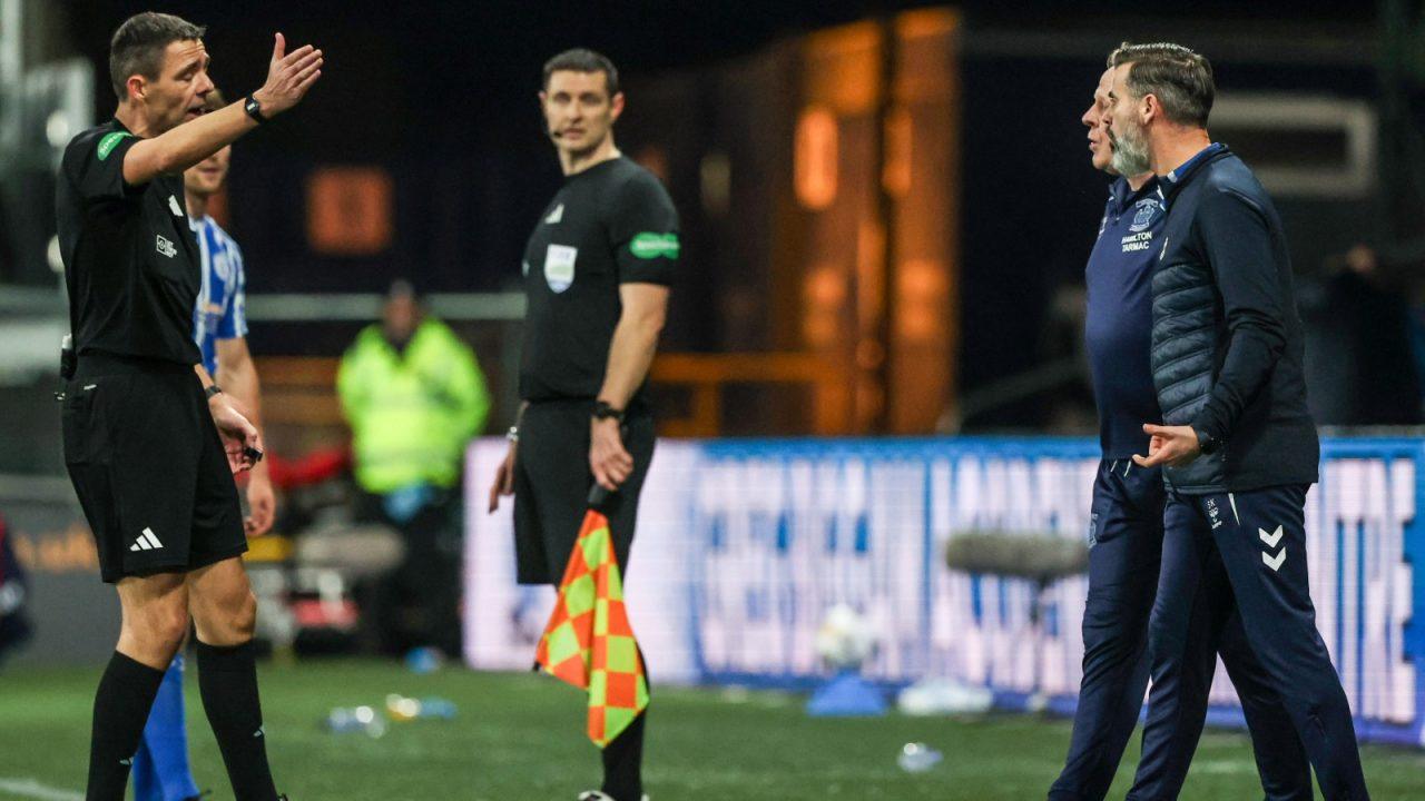 Kettlewell ‘lost the head’ before being shown red card in Kilmarnock’s defeat to Rangers