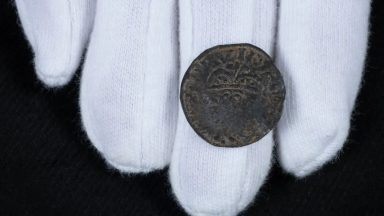 Earliest coin minted in Scotland saved for nation after metal detectorist find