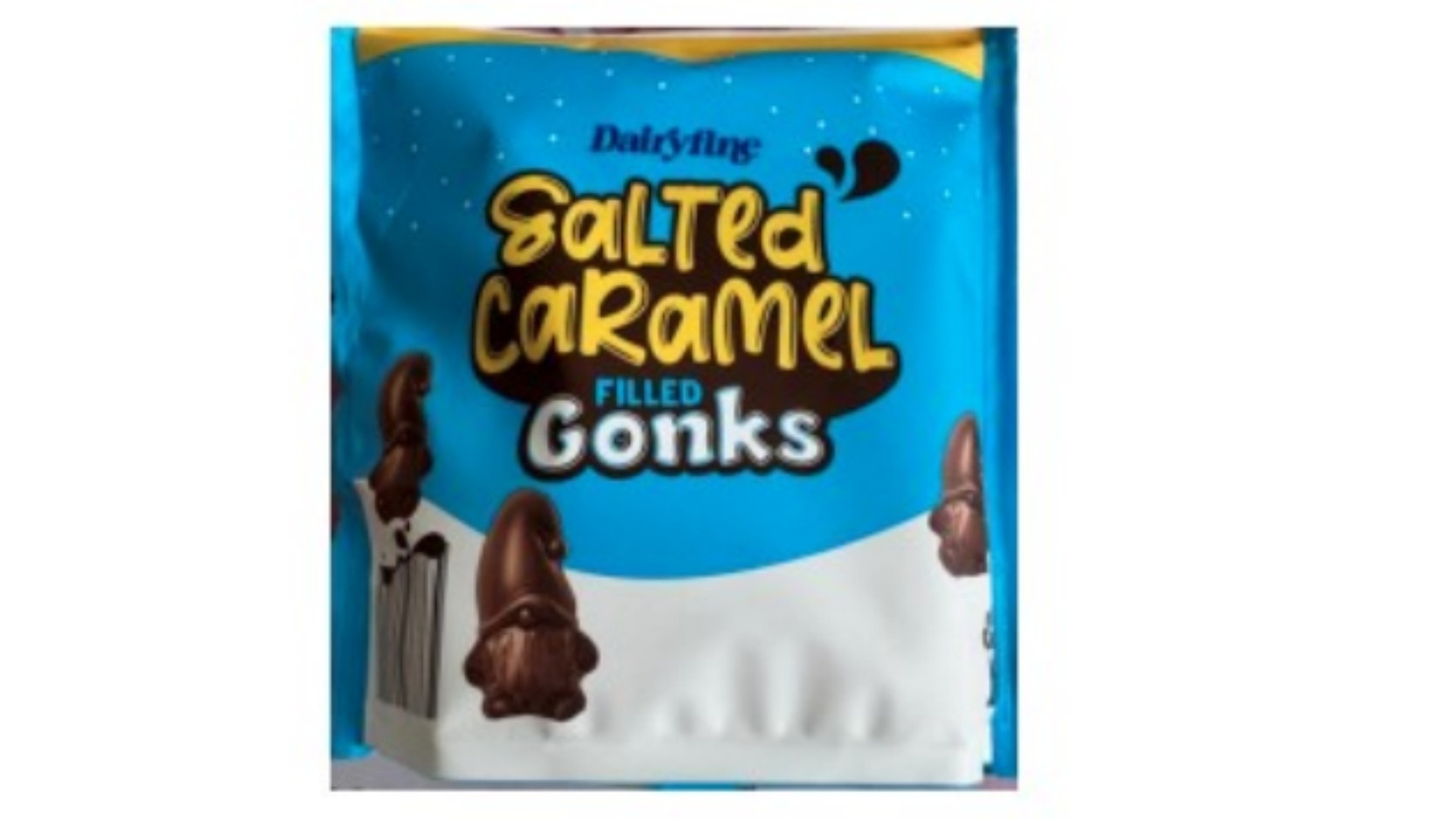 Dairyfine salted caramel filled gonks have been recalled.