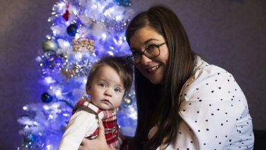 ‘Miracle’ baby celebrates first Christmas after life-saving blood transfusions