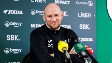 David Gray: Hearts’ status at top puts no extra pressure on Hibernian in derby