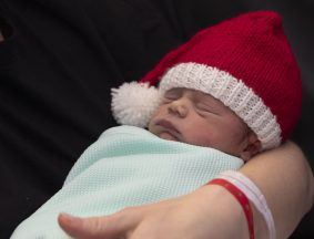 Christmas newborns bring festive cheer for parents in Glasgow and Edinburgh