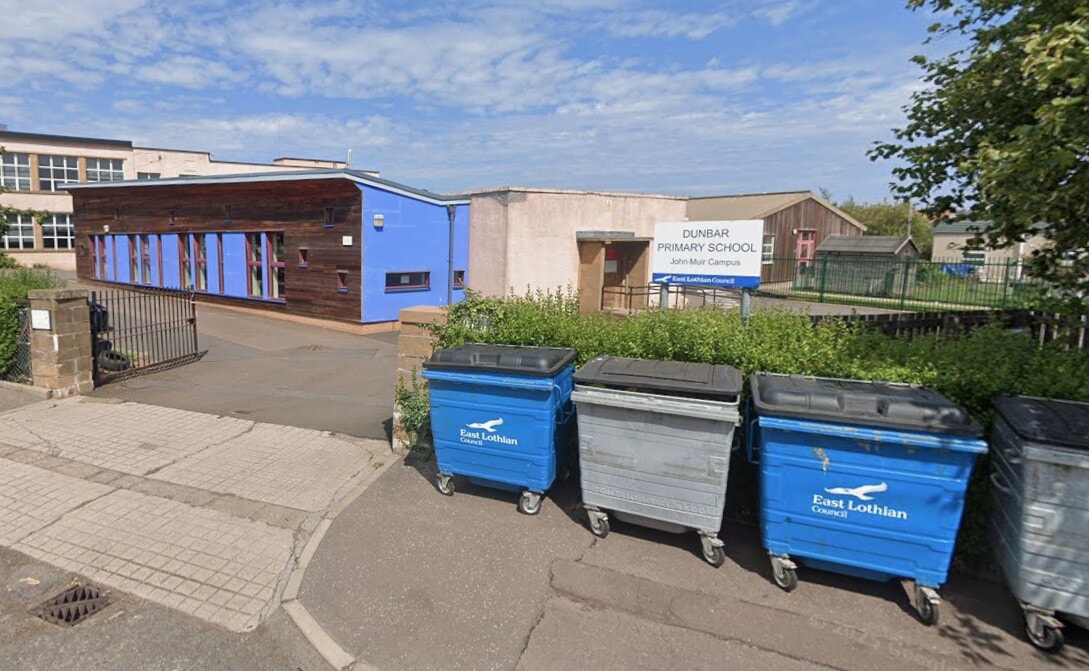 Police attend primary school after kitchen knife found in playground in Dunbar, East Lothian