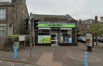 Masked raiders armed with power drill tried to rob Dunfermline Co-op of alcohol and vapes