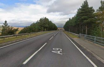 Man, 20, dies after crash between van and lorry on A9 in the Highlands