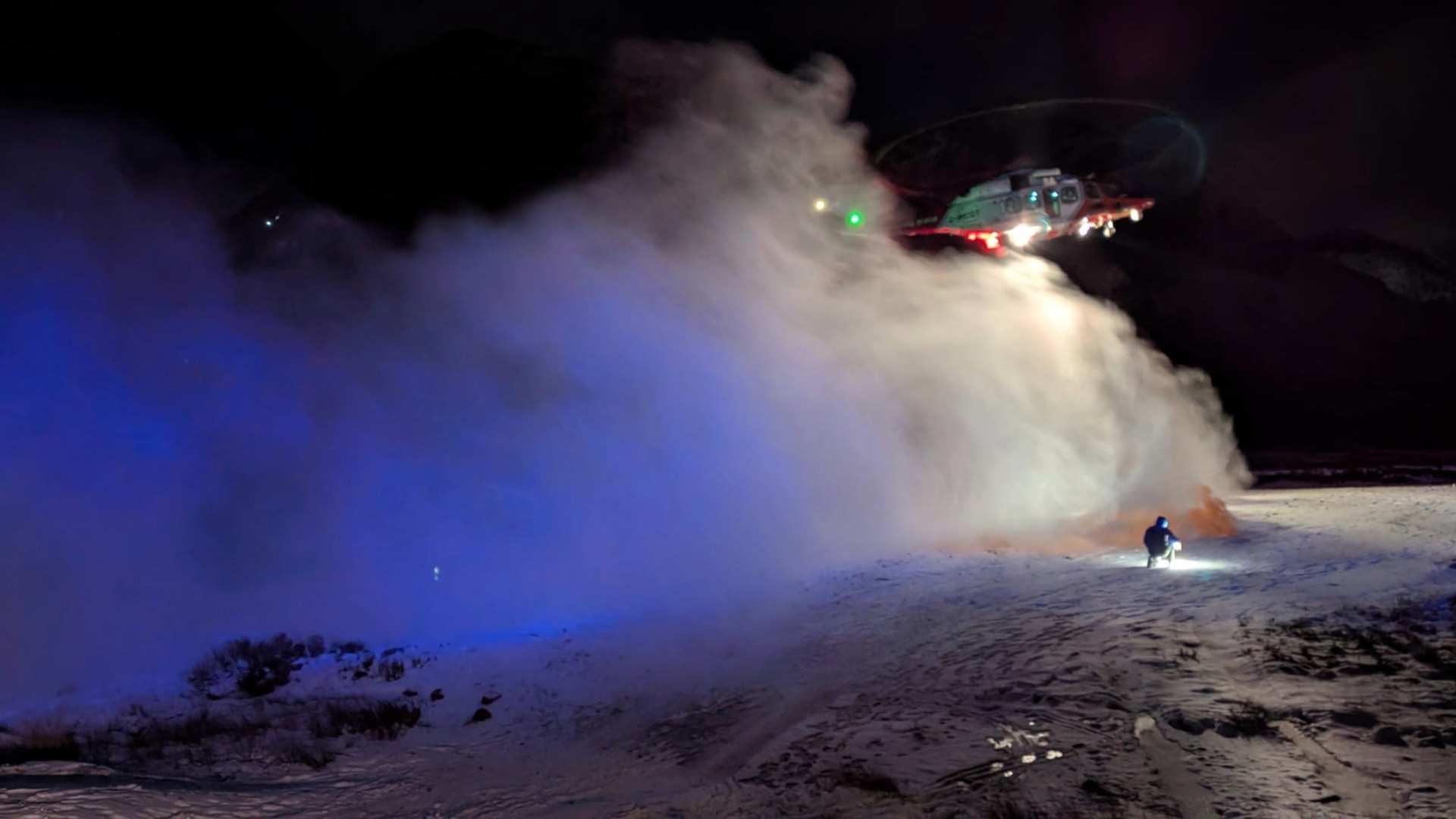 Climber suffered hypothermia but made the bus home