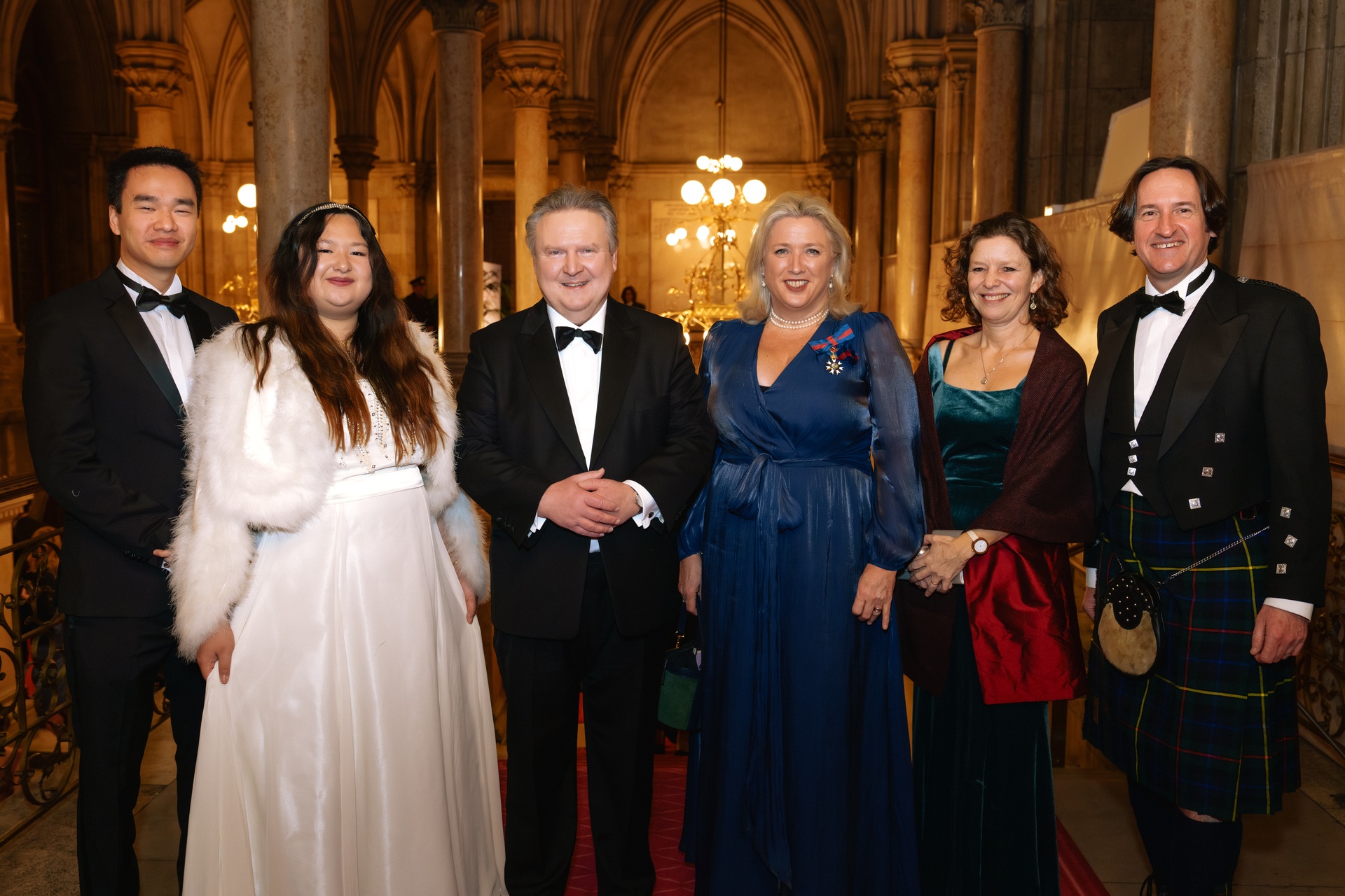 The people of Dull were invited as the guests of honour to Vienna.