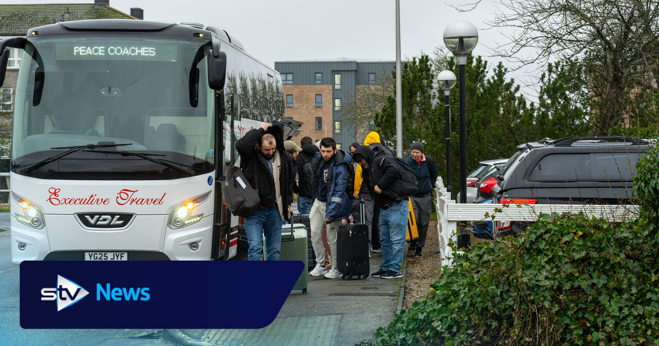 Seized oil tanker crew moved to hotels before leaving Scotland