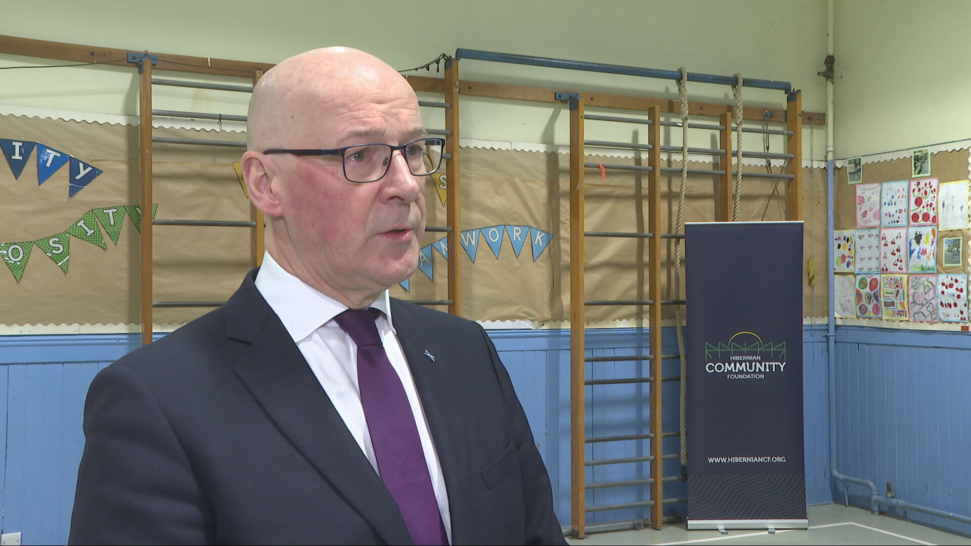 First Minister John Swinney
