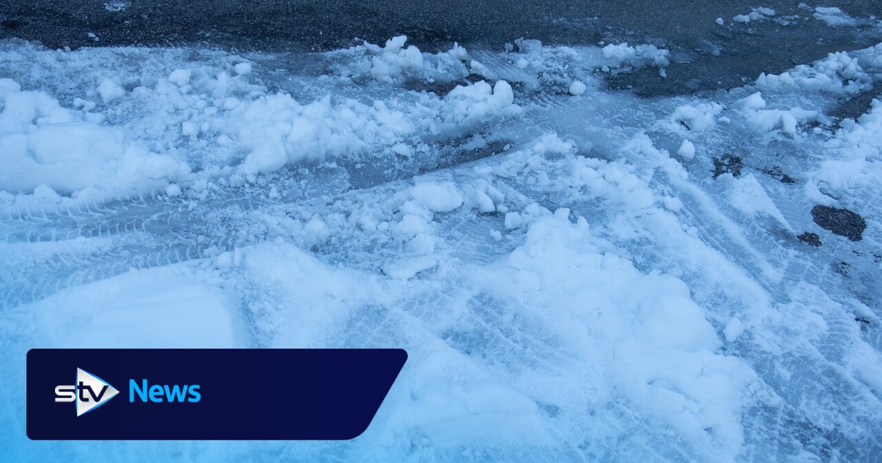 Icy conditions grip Scotland amid Met Office yellow weather warning