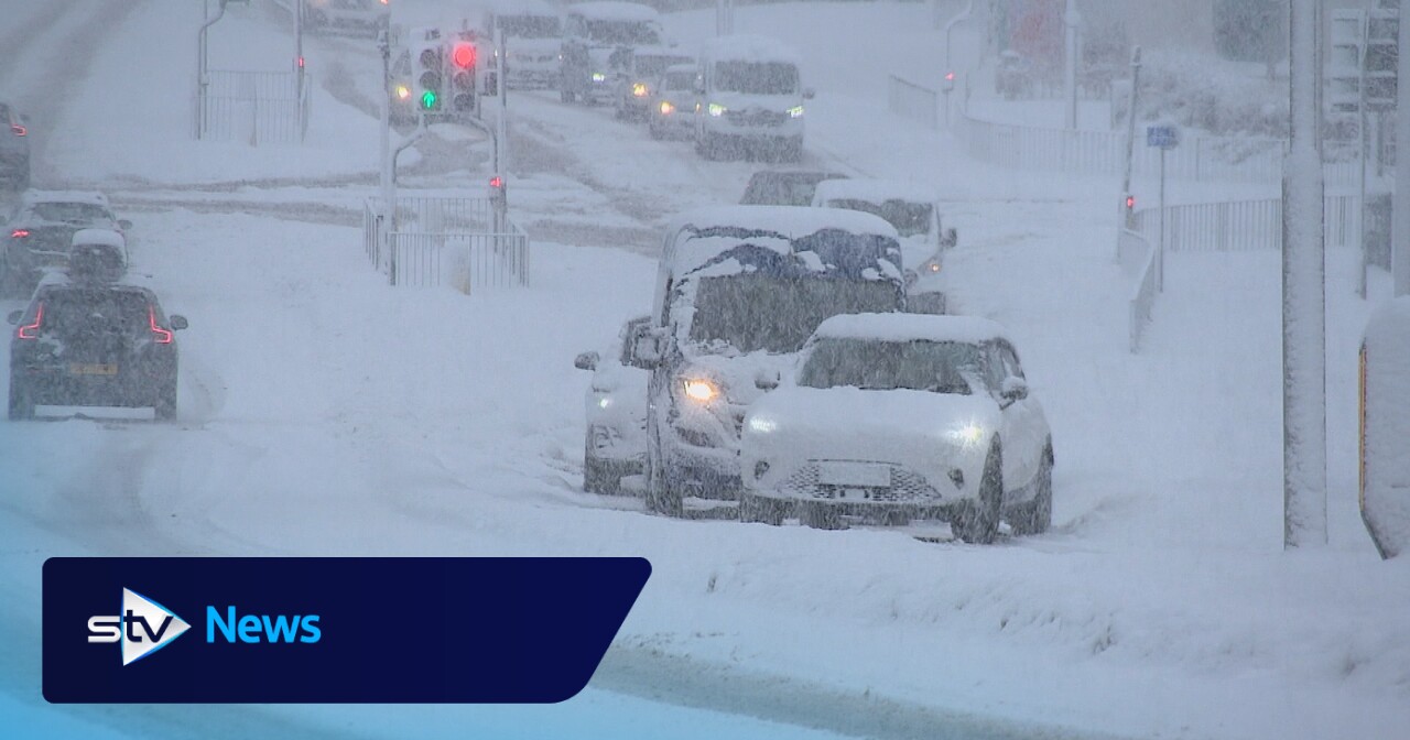 The Met Office has issued a yellow weather warning for ice and snow across the northern half of the country on Wednesday