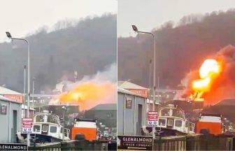 ‘Explosion’ at Perth business park as warehouses evacuated following fire