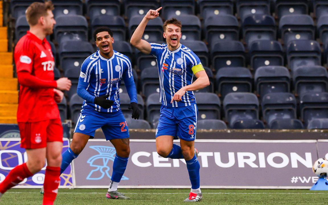 Kilmarnock end 17-game winless run with victory over Aberdeen