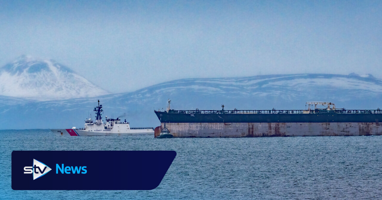 Öltanker von der US-Küstenwache in schottischen Gewässern beschlagnahmt ...