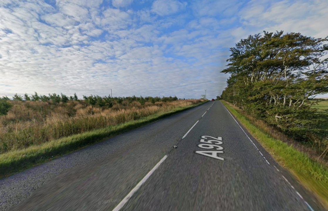 Three women in hospital with serious injuries after two-car crash near Toll of Birness