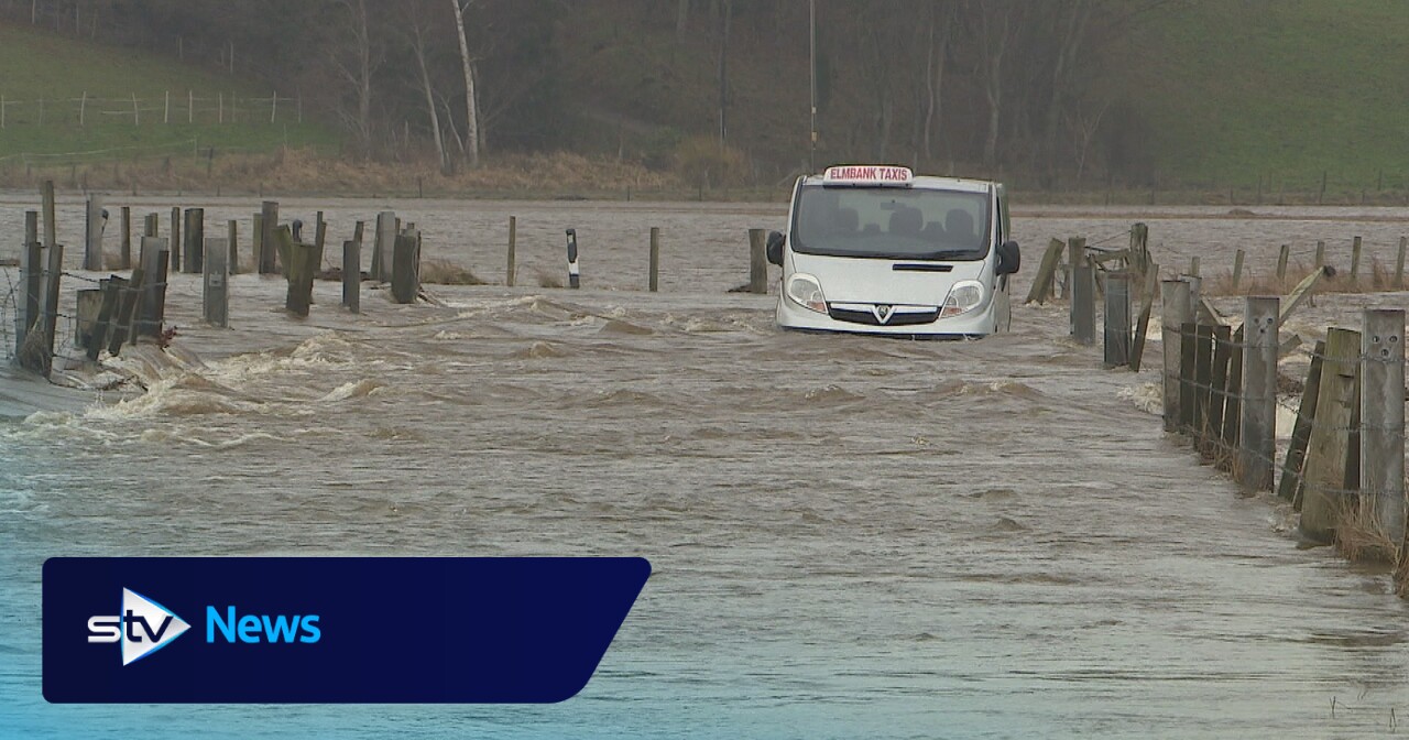 Disruption continues across Scotland as yellow heavy rain alert remains in place
