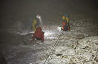 Hillwalkers stuck in wintry conditions rescued by Cairngorm Mountain Rescue Team
