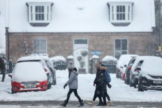 Bitterly cold start to year to continue as heavy snow falls in some areas
