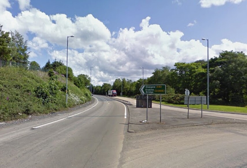 Three taken to hospital following crash as road partially closed in West Dunbartonshire