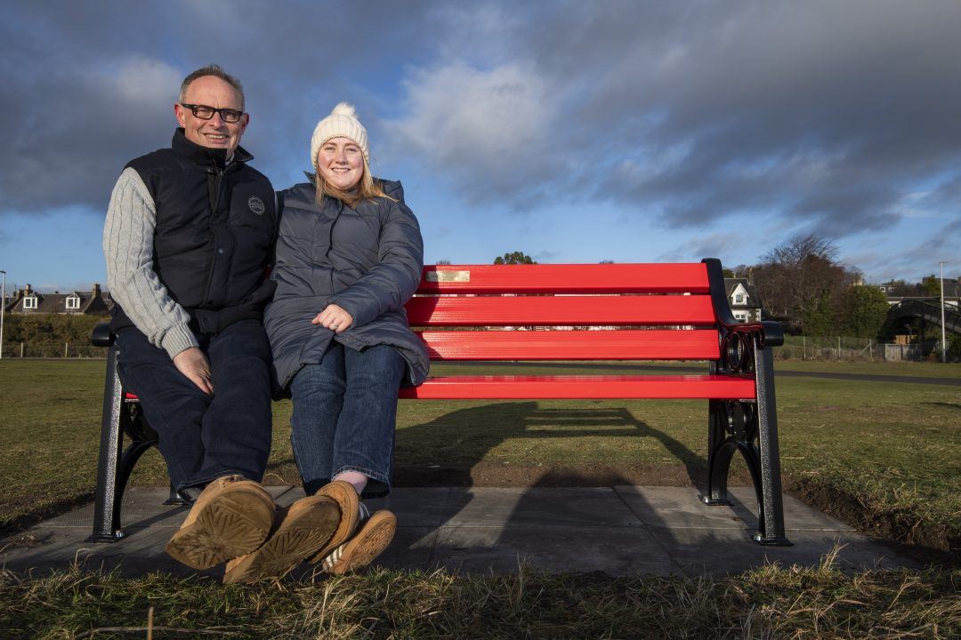 Grandad who walked daughter down the aisle days after heart attack honoured with bench