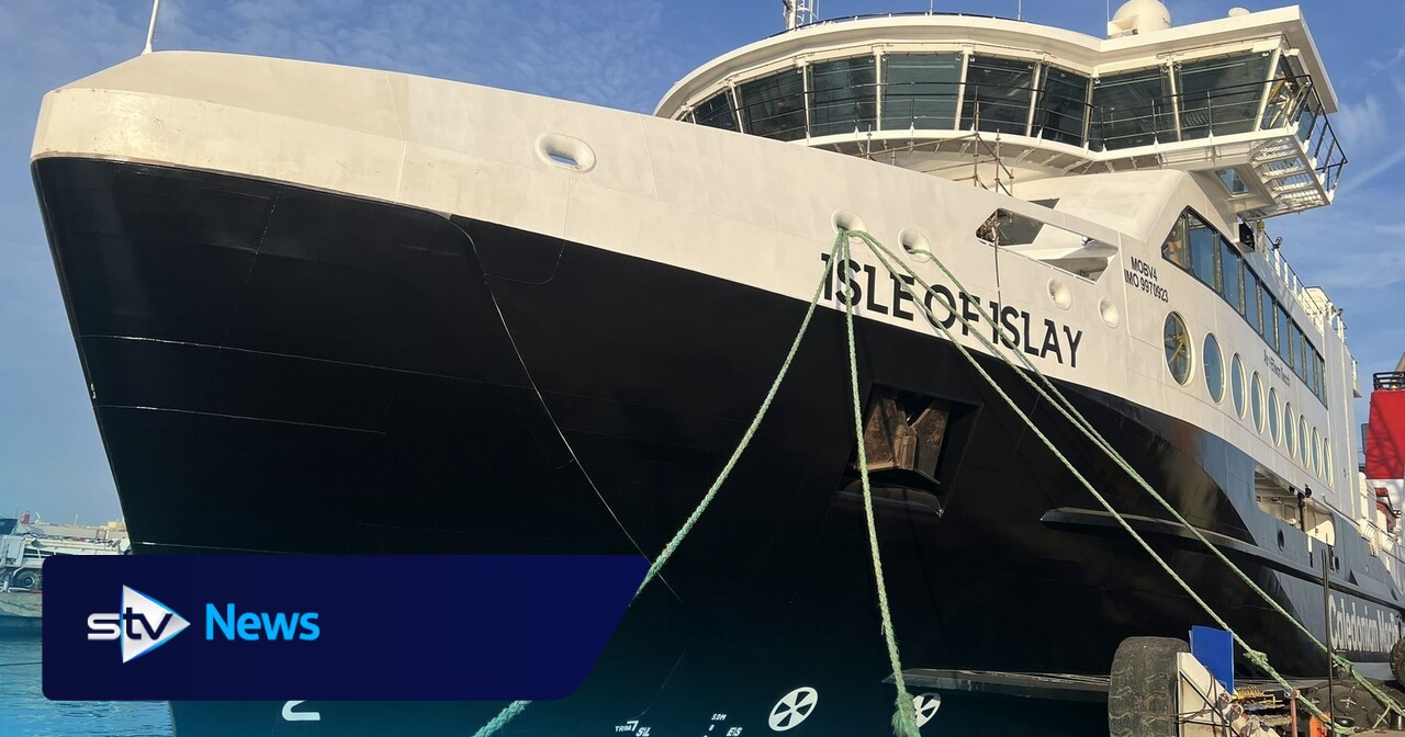CalMac ferry MV Isle of Islay handed over following build in Turkey